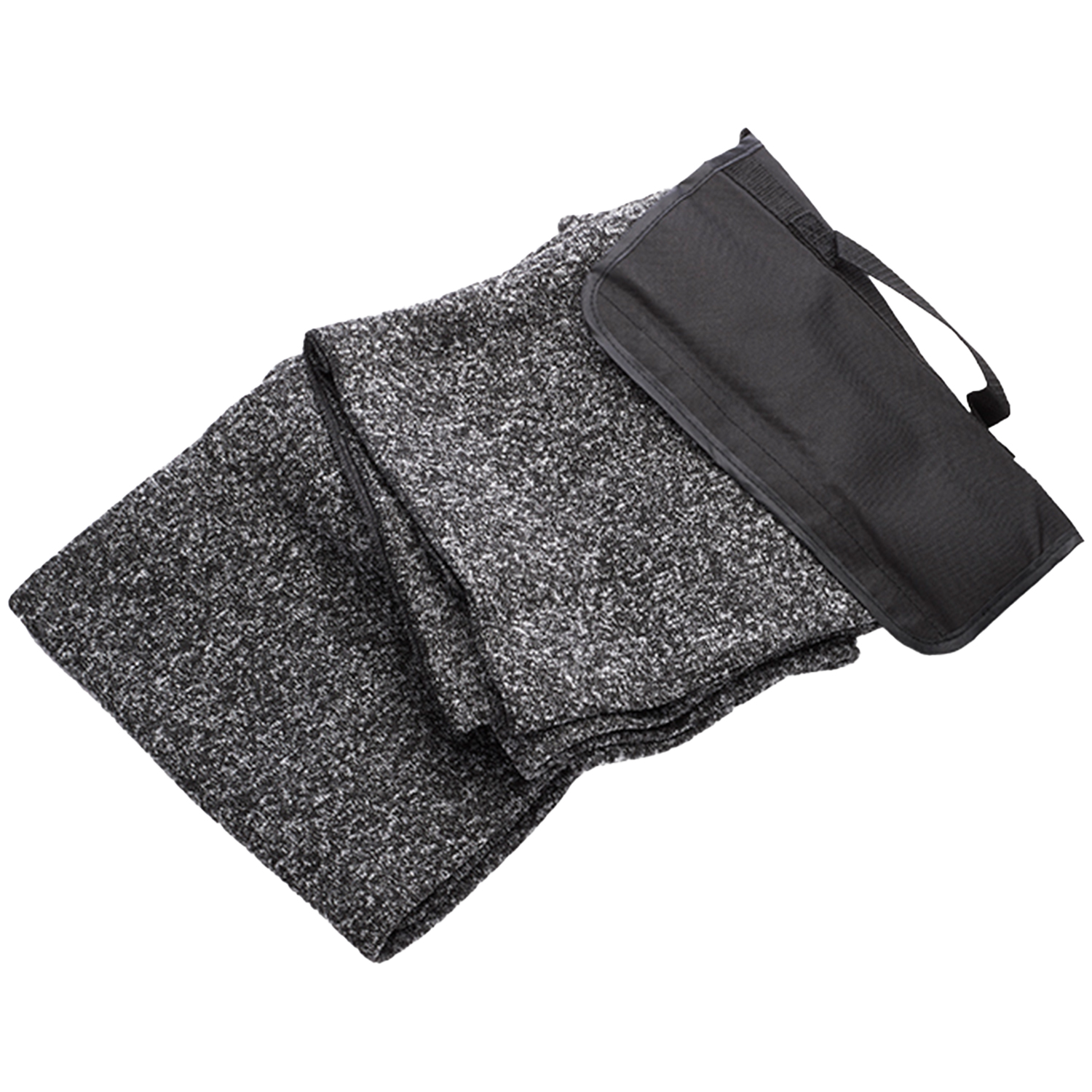 Fleece Blanket w/ Custom Logo & Carry Handle Picnic Blankets 7