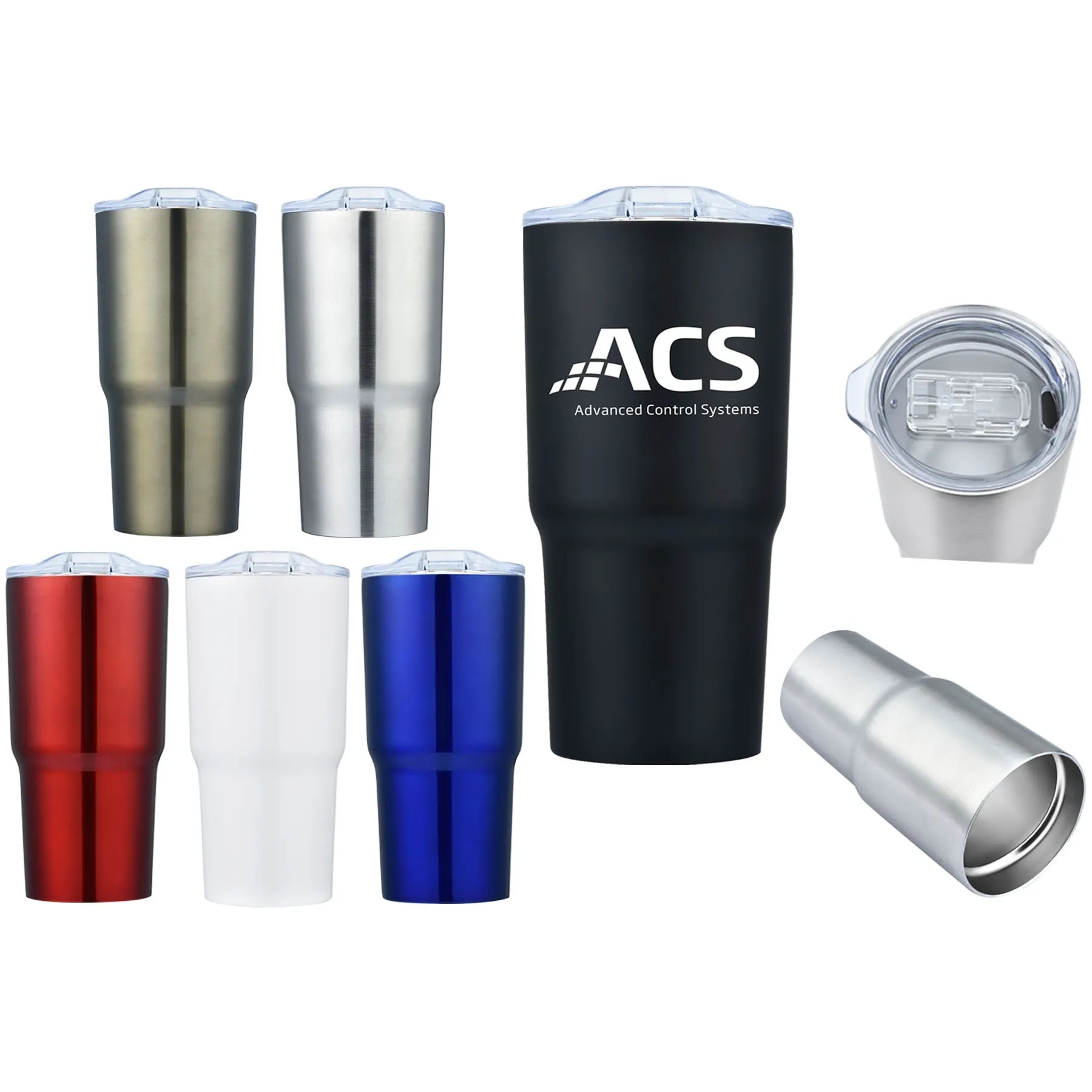 18 oz. Travel Stainless Steel Vacuum Insulated Coffee cup 7