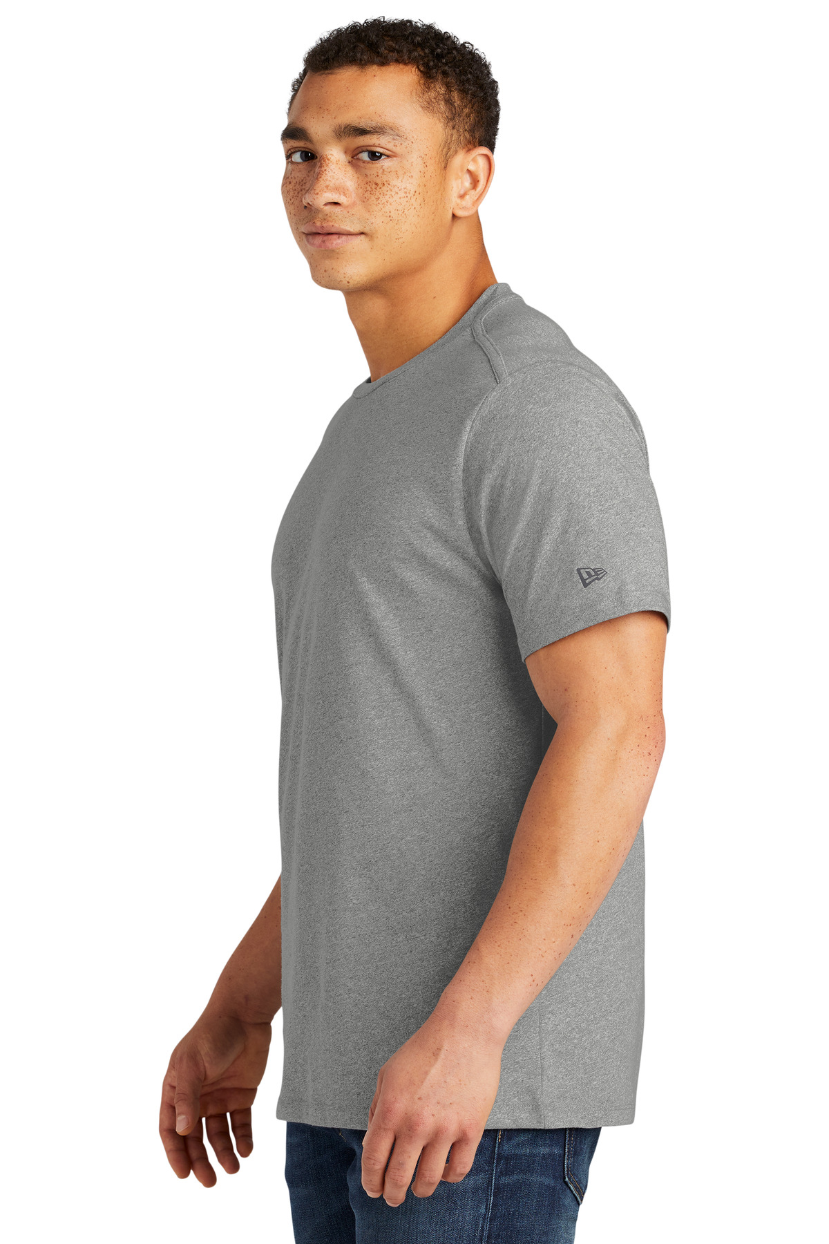 New Era Heritage Blend Crew Tee. NEA100 115