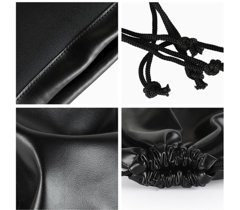 PU Leather Drawstring Pouch 3
