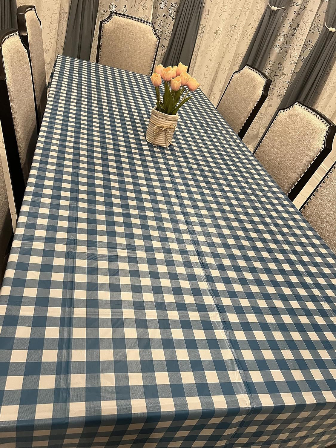Rectangular BPA-Free Plastic Tablecloths 6