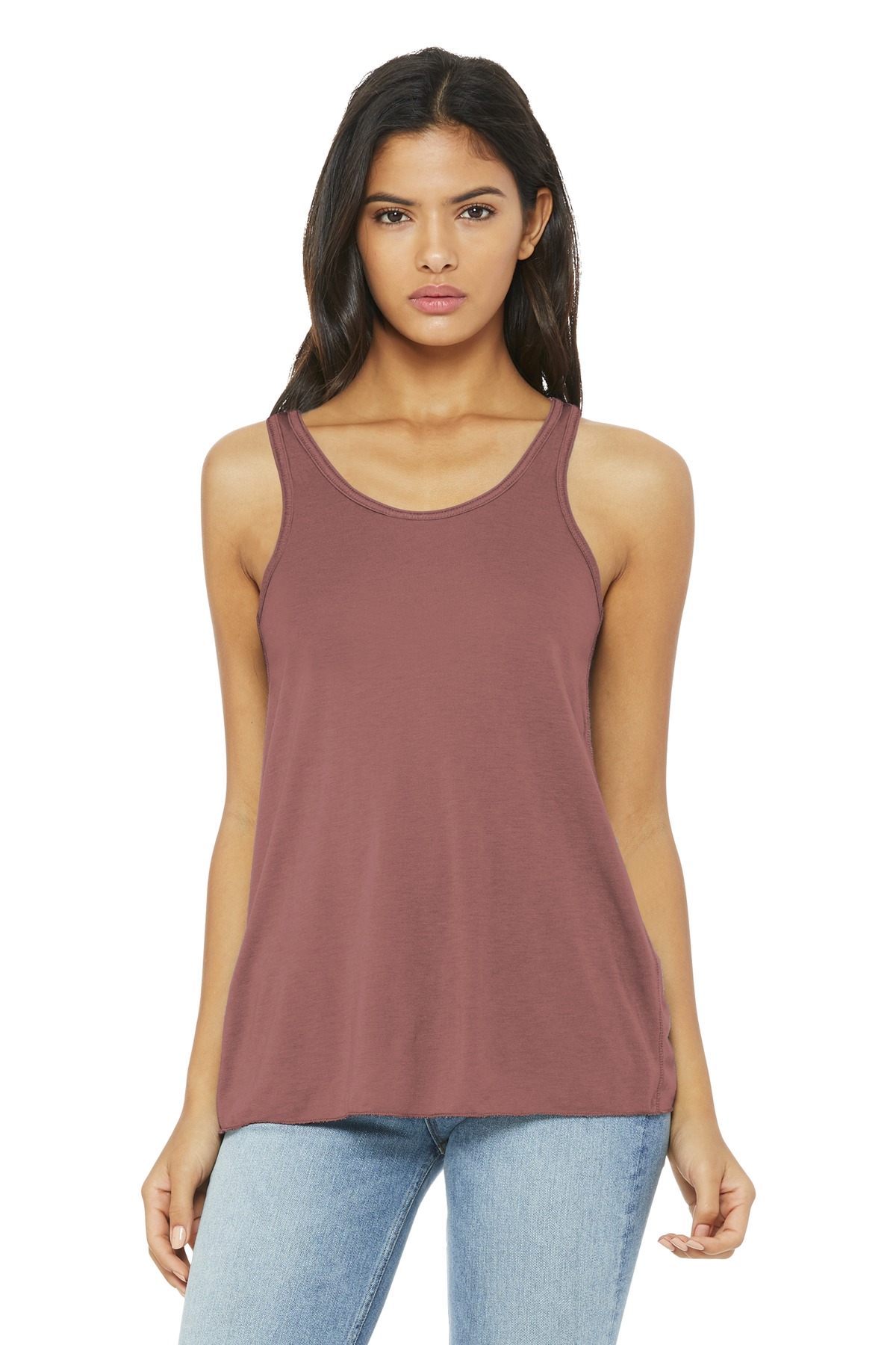 BELLA+CANVAS Women's Flowy Racerback Tank. BC8800 19