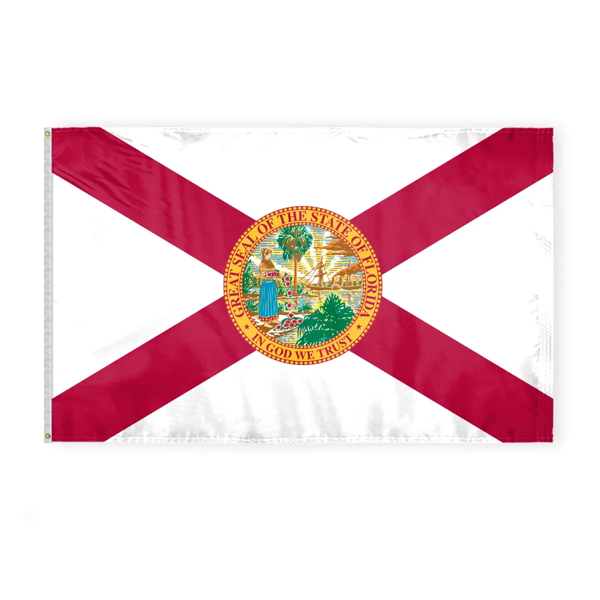 12"x18" to  8'x12'  Florida Nylon Flags 5