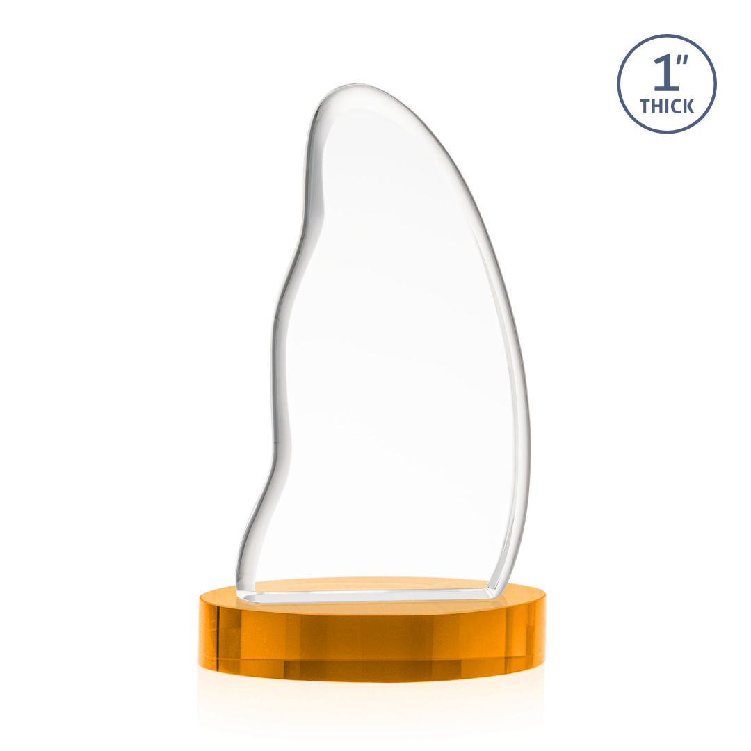Beauford VividPrint™ Award on Base - Amber 8