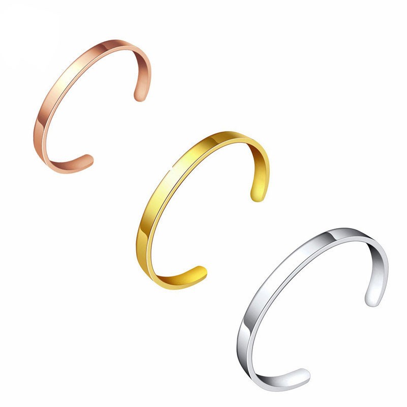 Blank Cuff Stainless Steel Bracelet 1