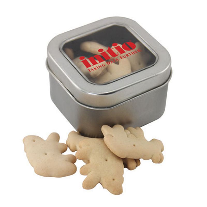 Window Tin with Animal Crackers 1