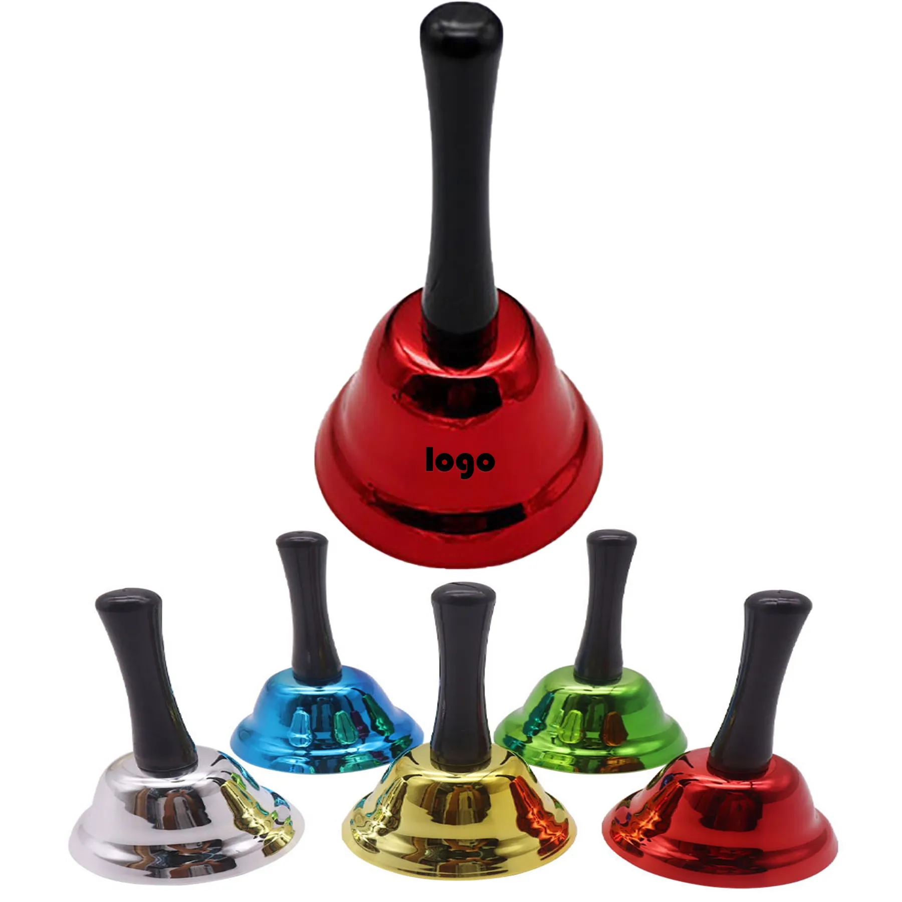 Metal plated hand bell 2