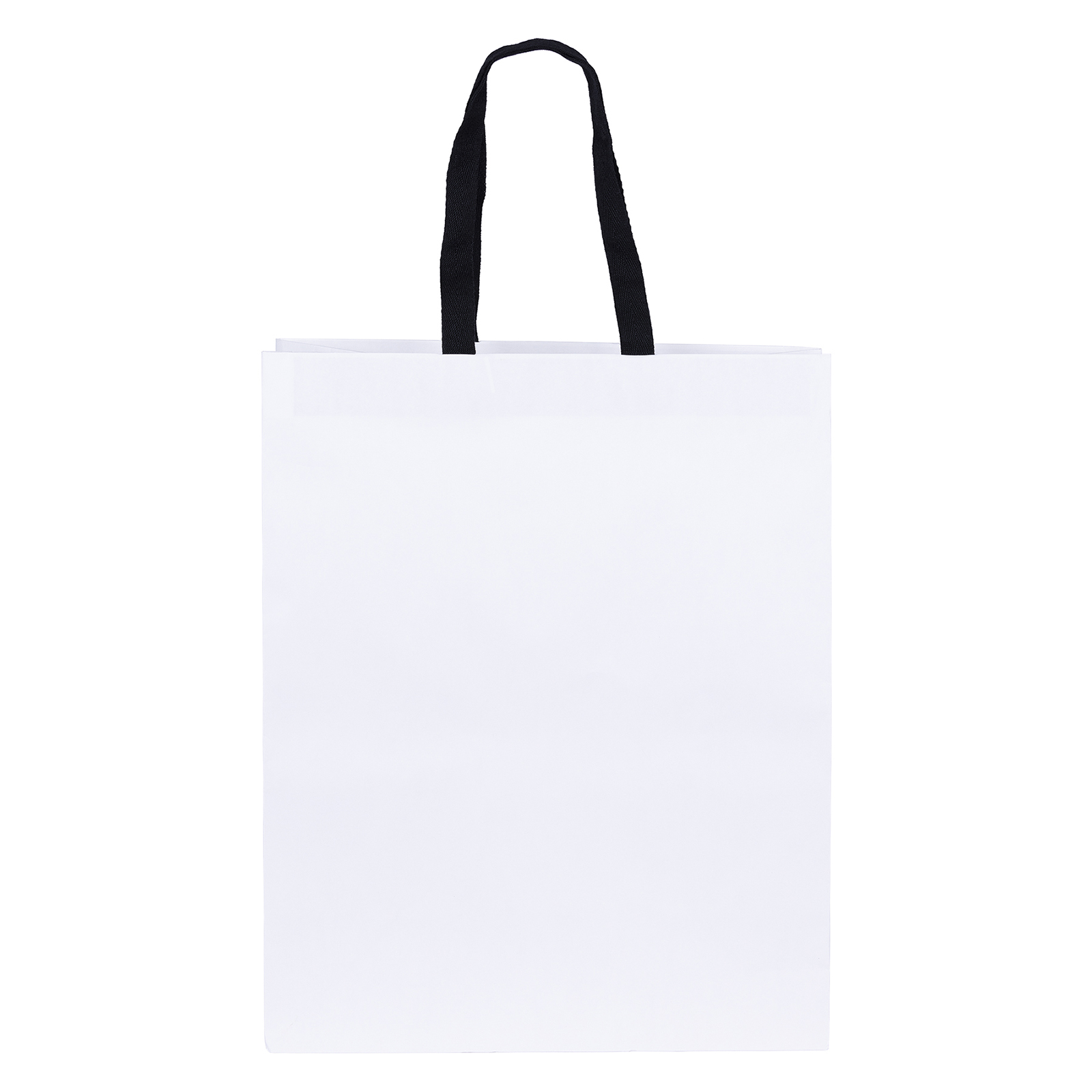 Teak - Woven Handle White Eurotote - Flexo Ink Print 3