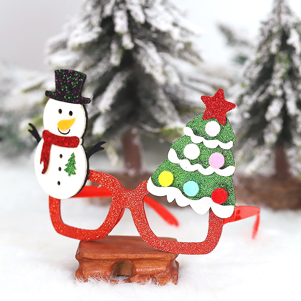 ChristmasDecorative Glasses 8
