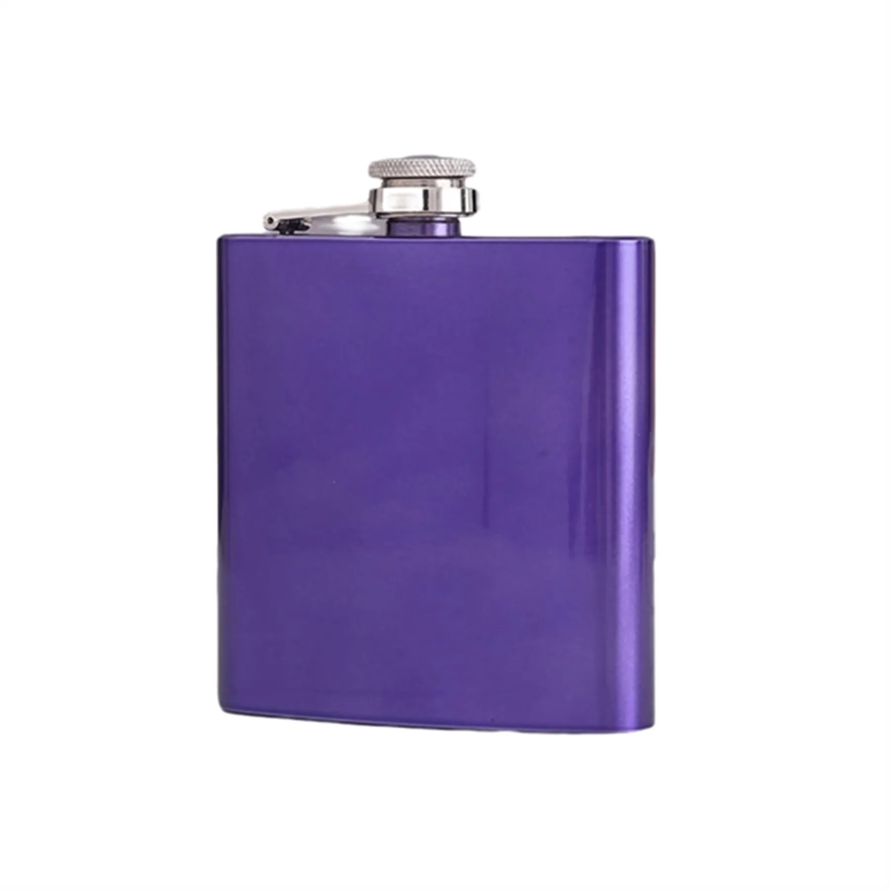6oz. Stainless Steel Flask, custom water bottle with logo imprint 3