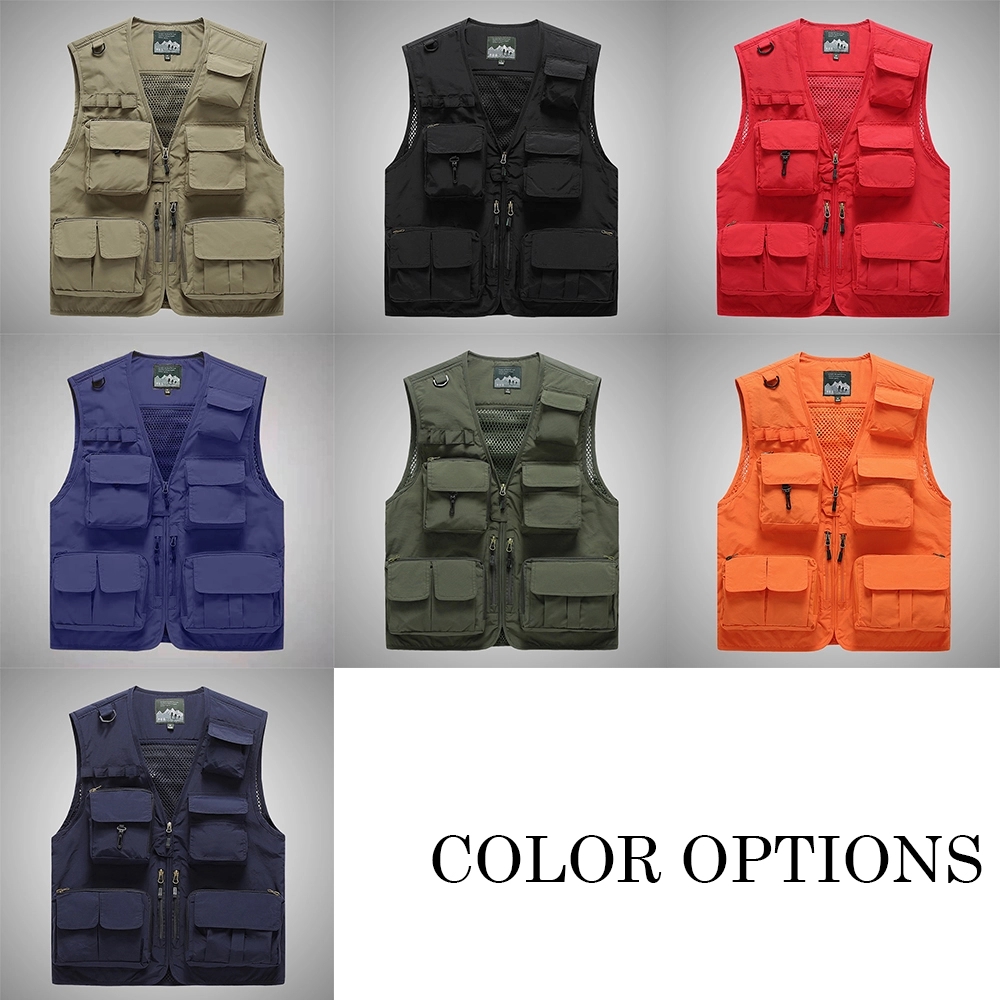 Casual Outdoor Work Safari Fishing Photo Vest 1