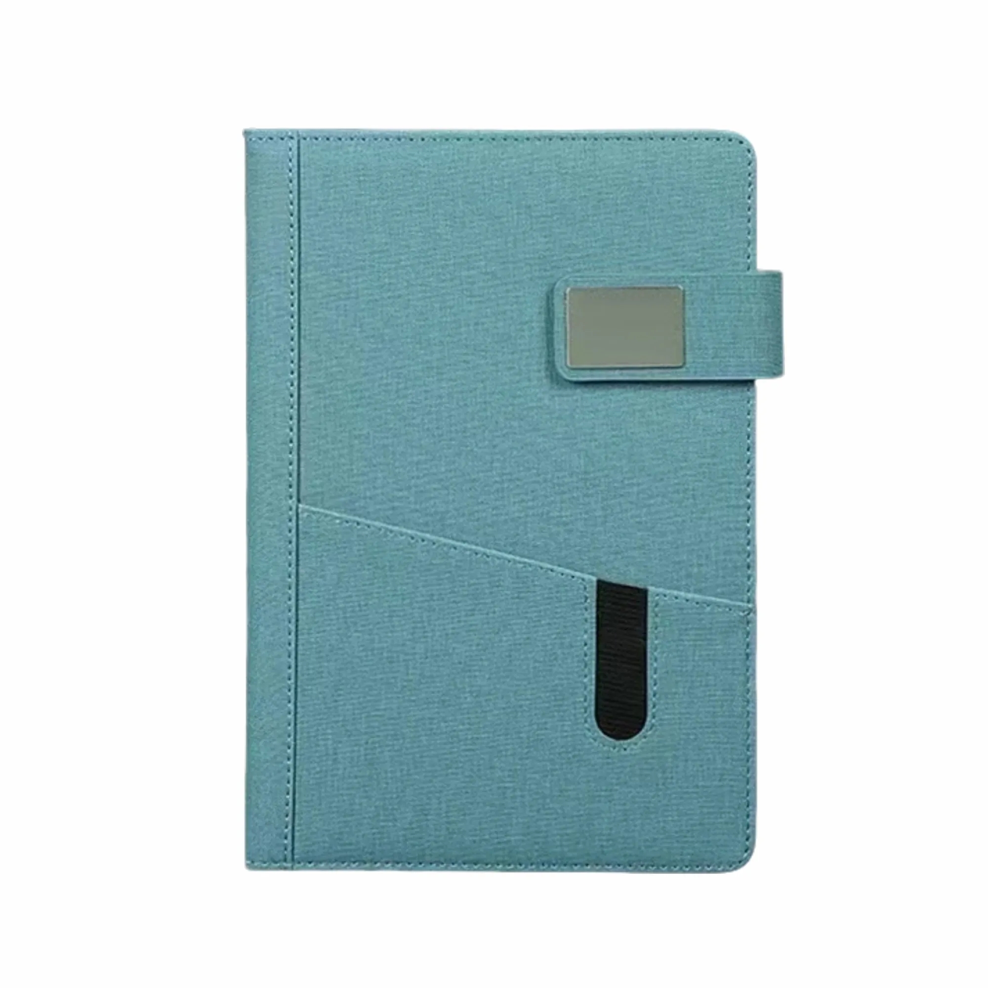 Custom A5 Business Fabric Notebook With Pocket 5