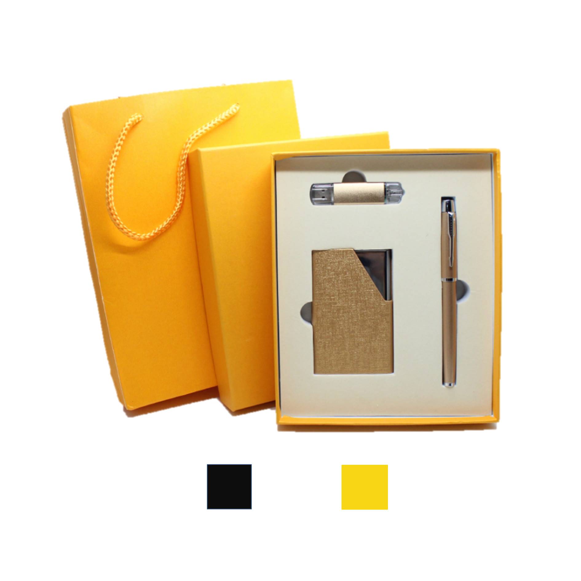 Usb Drive Card Holder With Pen Business Gift Box 3