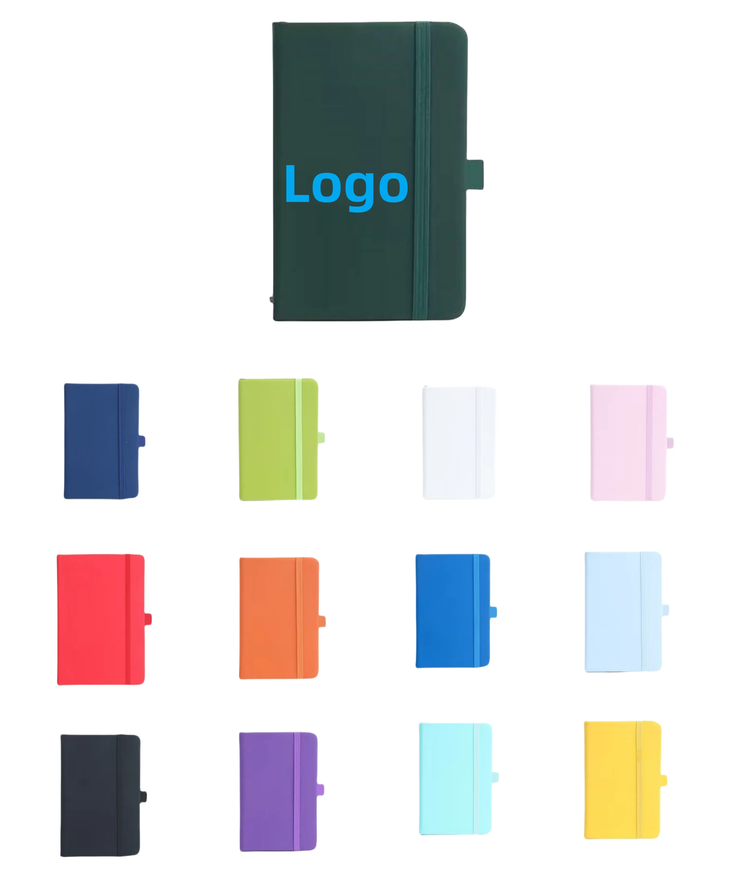 80Sheets A5 Lined Journal Notebook With PU Leather Hardcover 4