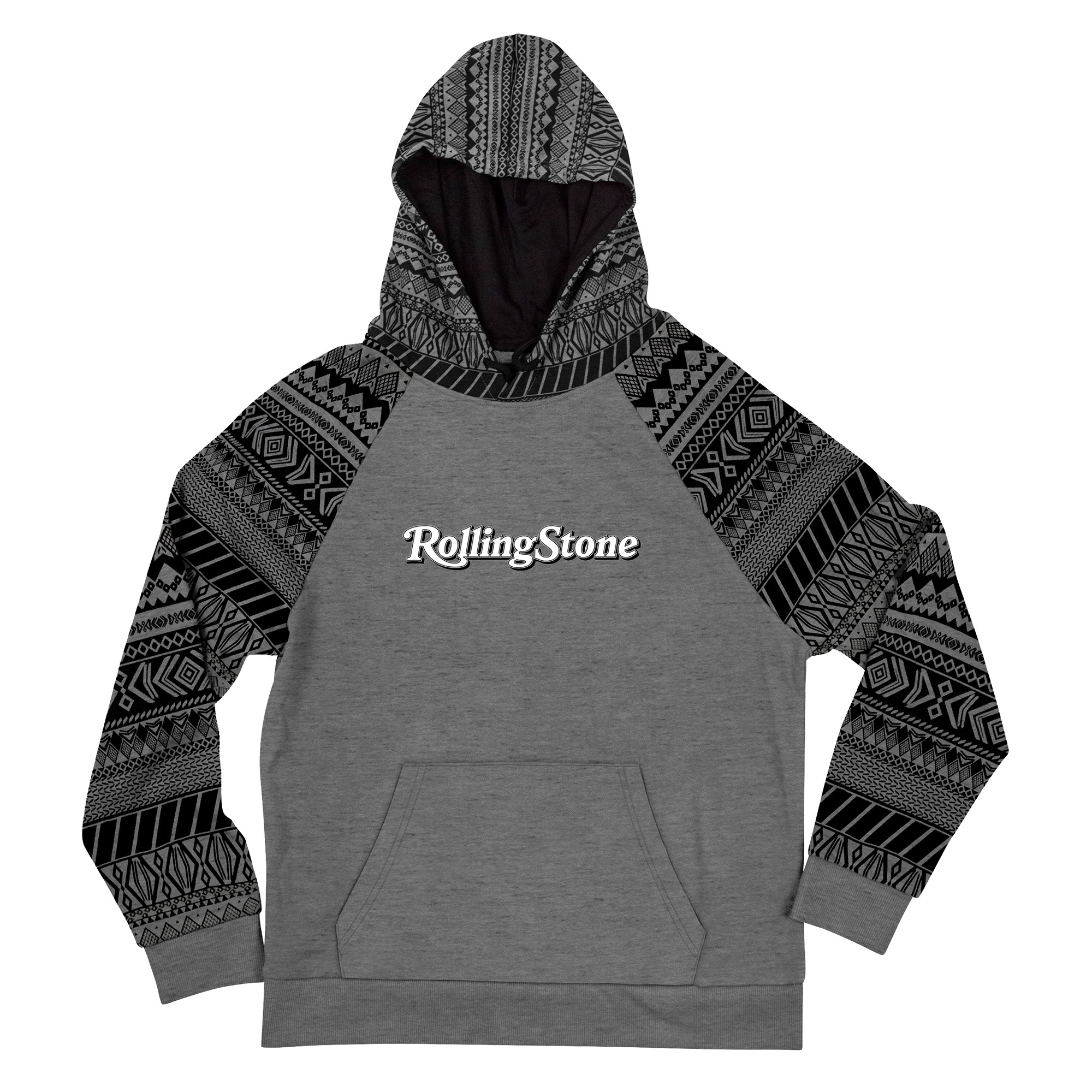 ACE Adult Pattern Blocked Cotton Hoodie 5