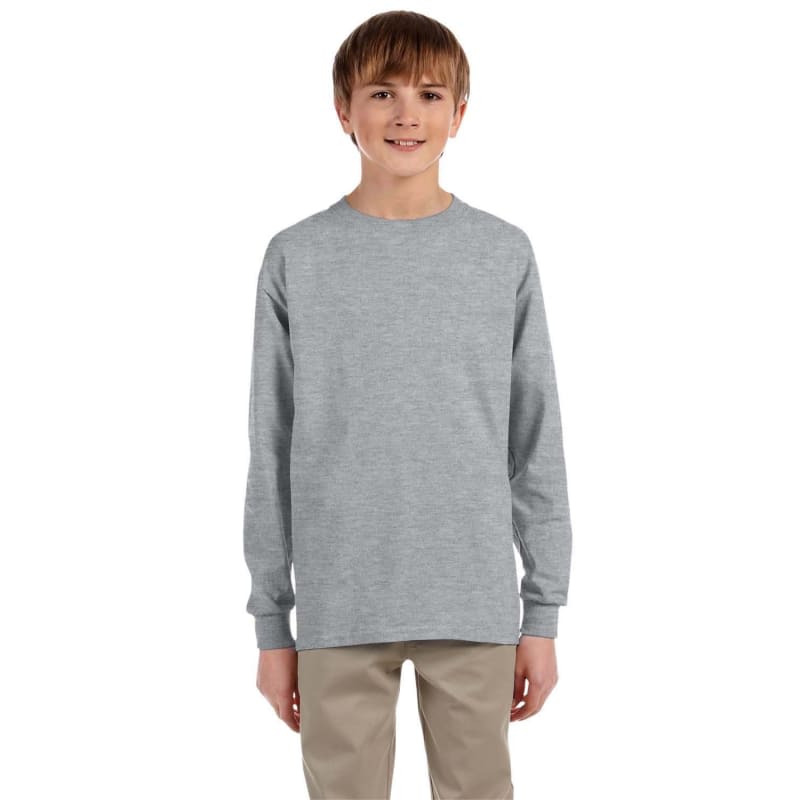 Jerzees Youth DRI-POWER® ACTIVE Long-Sleeve T-Shirt 3