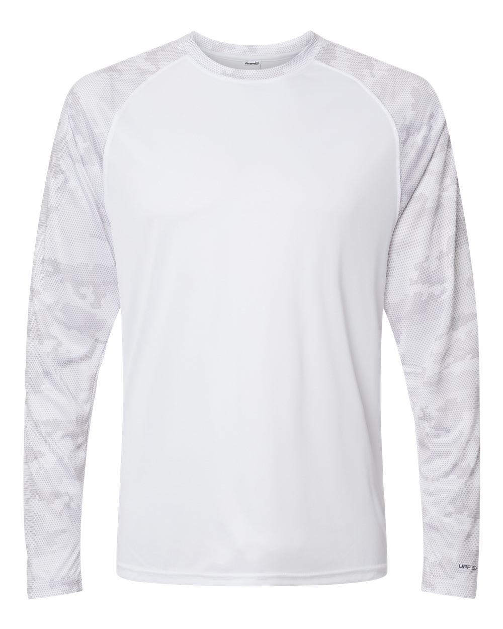 Unisex Cayman Performance Camo Colorblocked Long Sleeve T-Shirt - 216 32
