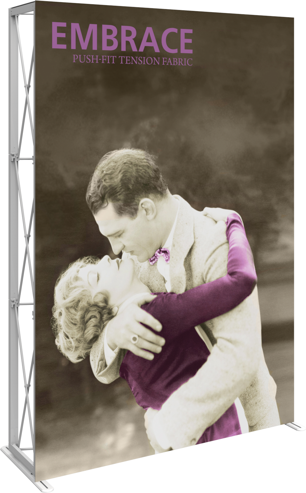 Embrace 5ft. Full Height Display With Front Graphic