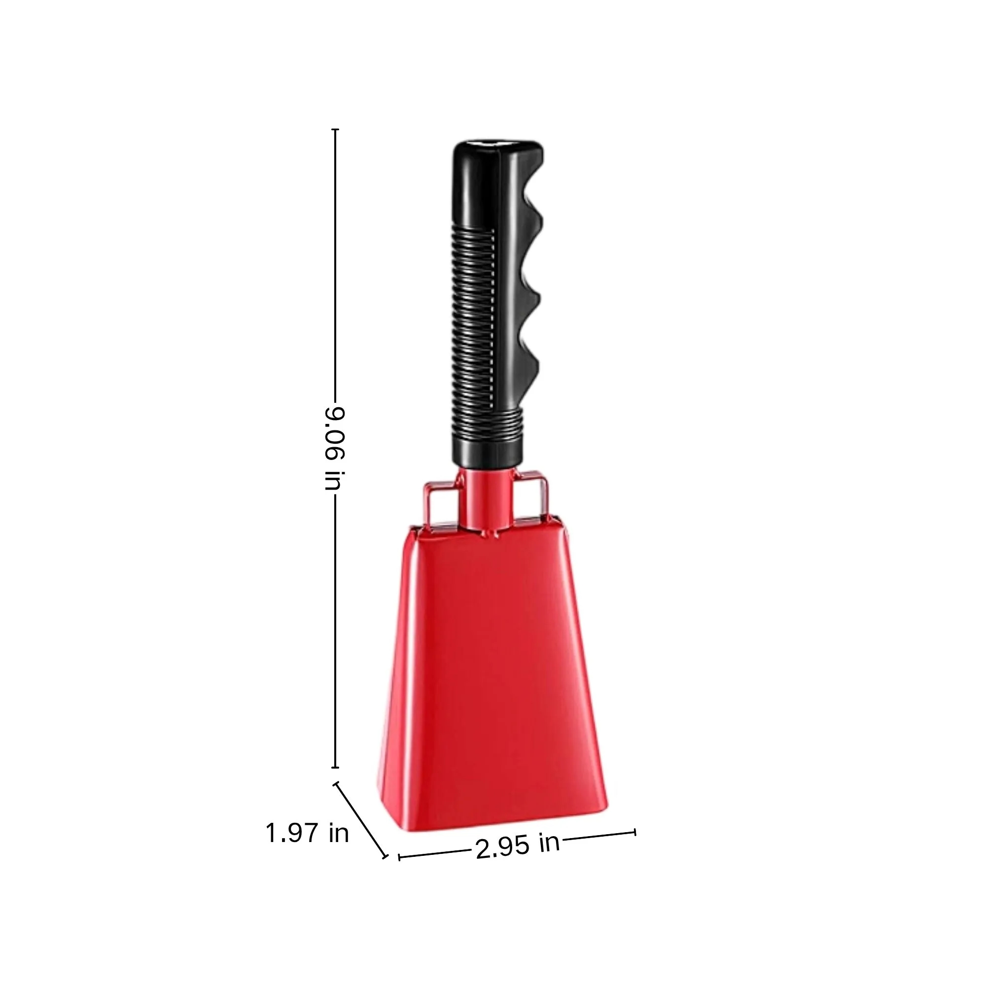 9 Inch Cheerleading Hand Shaken Cowbell 4