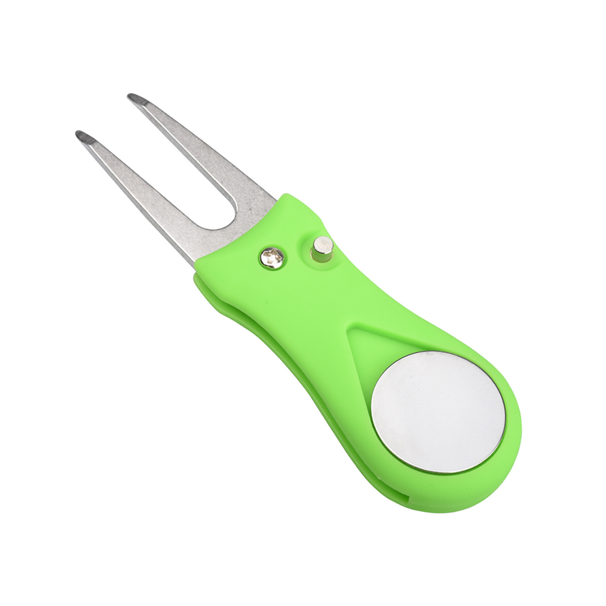 Foldable Metal Golf Divot Repair Tool 4.4 x 1.3 x 0.6" 3