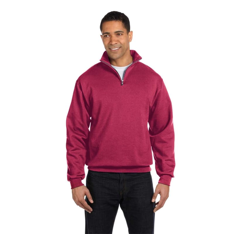 Jerzees 8 Oz., 50/50 NuBlend® Quarter-Zip Cadet Collar Sweat 7