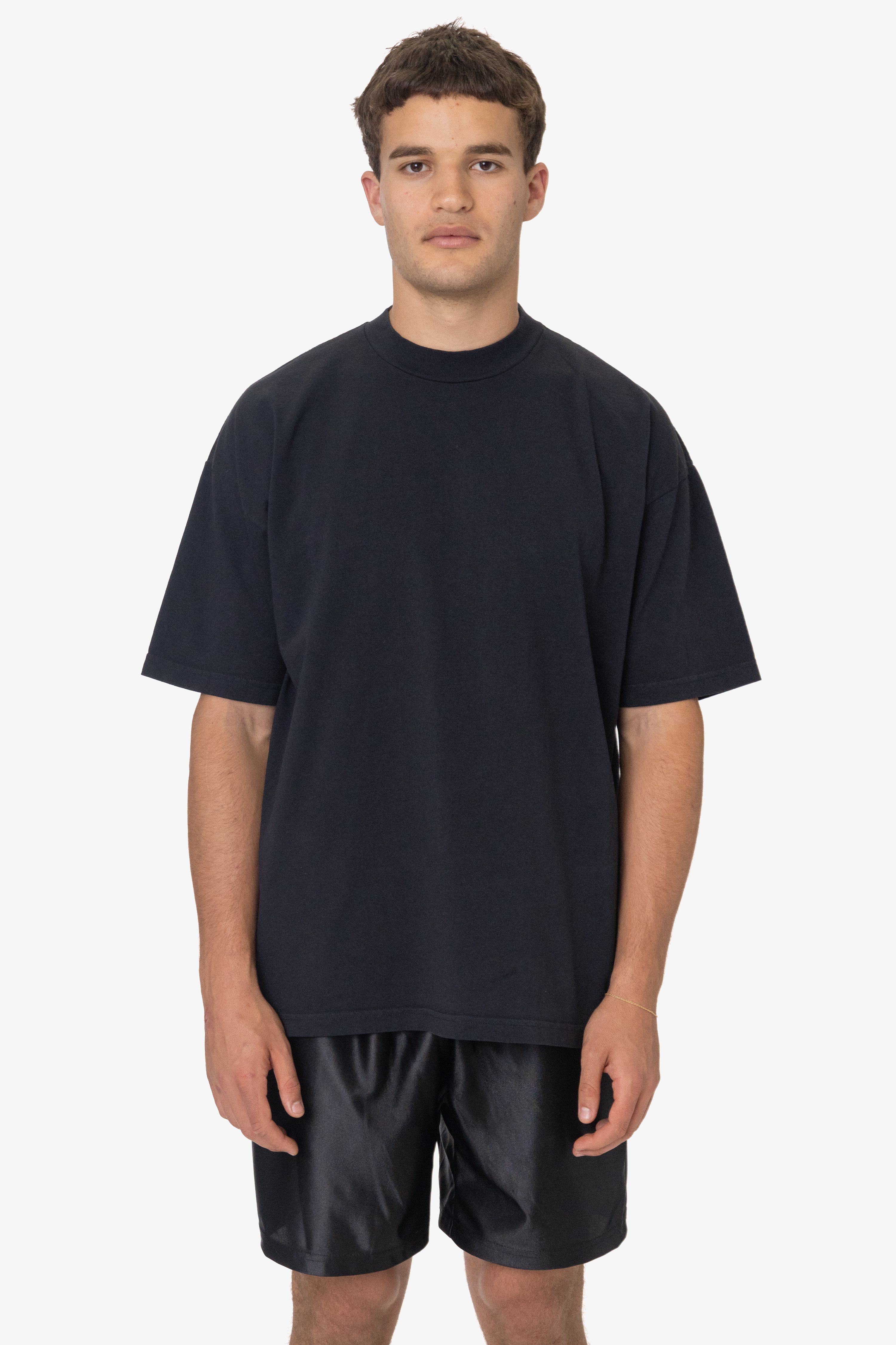 14/1 S/S MOCK NECK T 7.5OZ 3