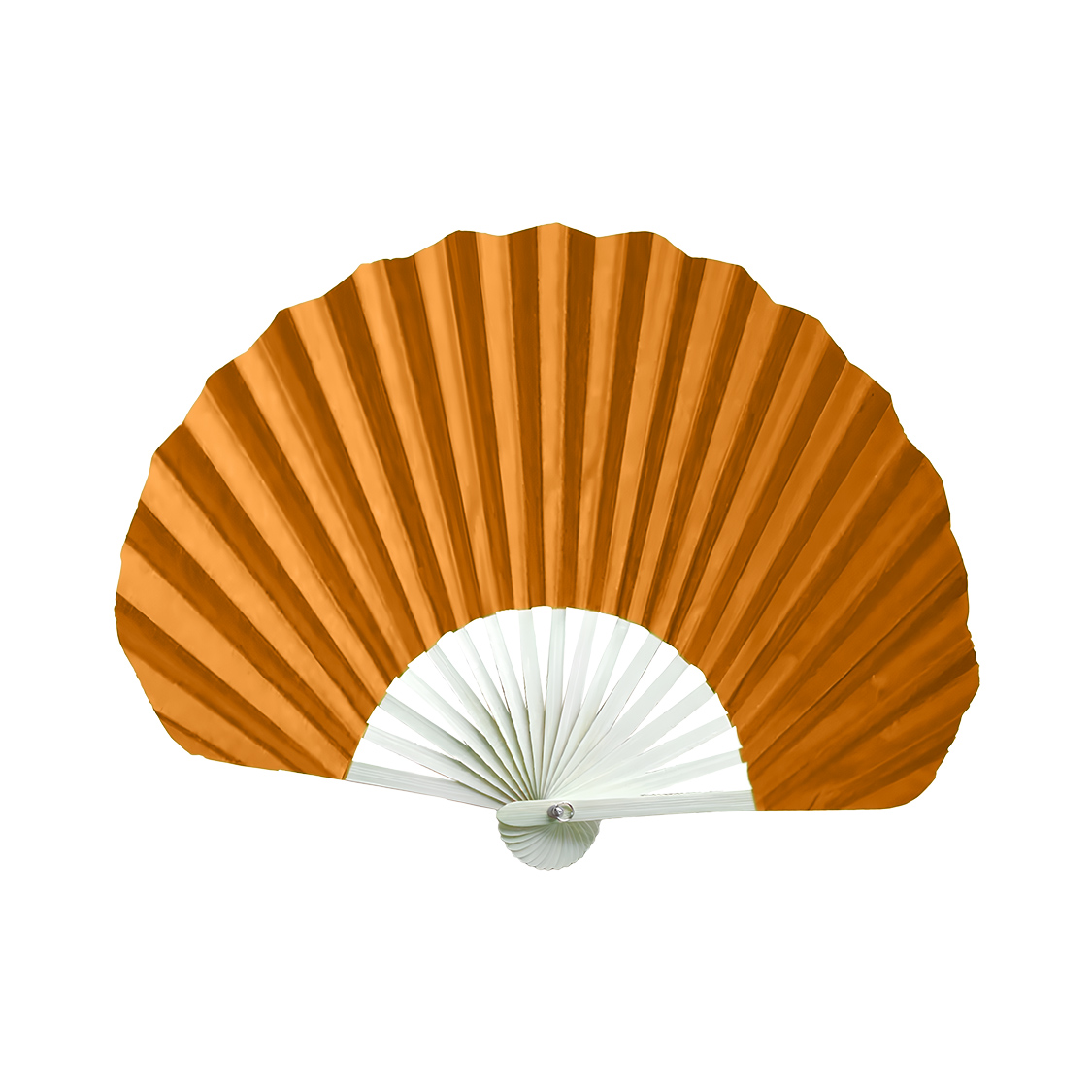 Bamboo Summer Folding Hand Fan - Satin Cloth 4