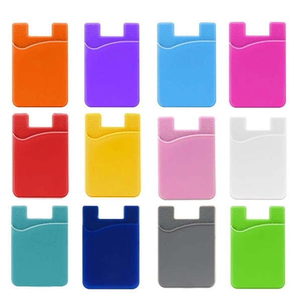 Silicone Card Holder Phone Wallet 5