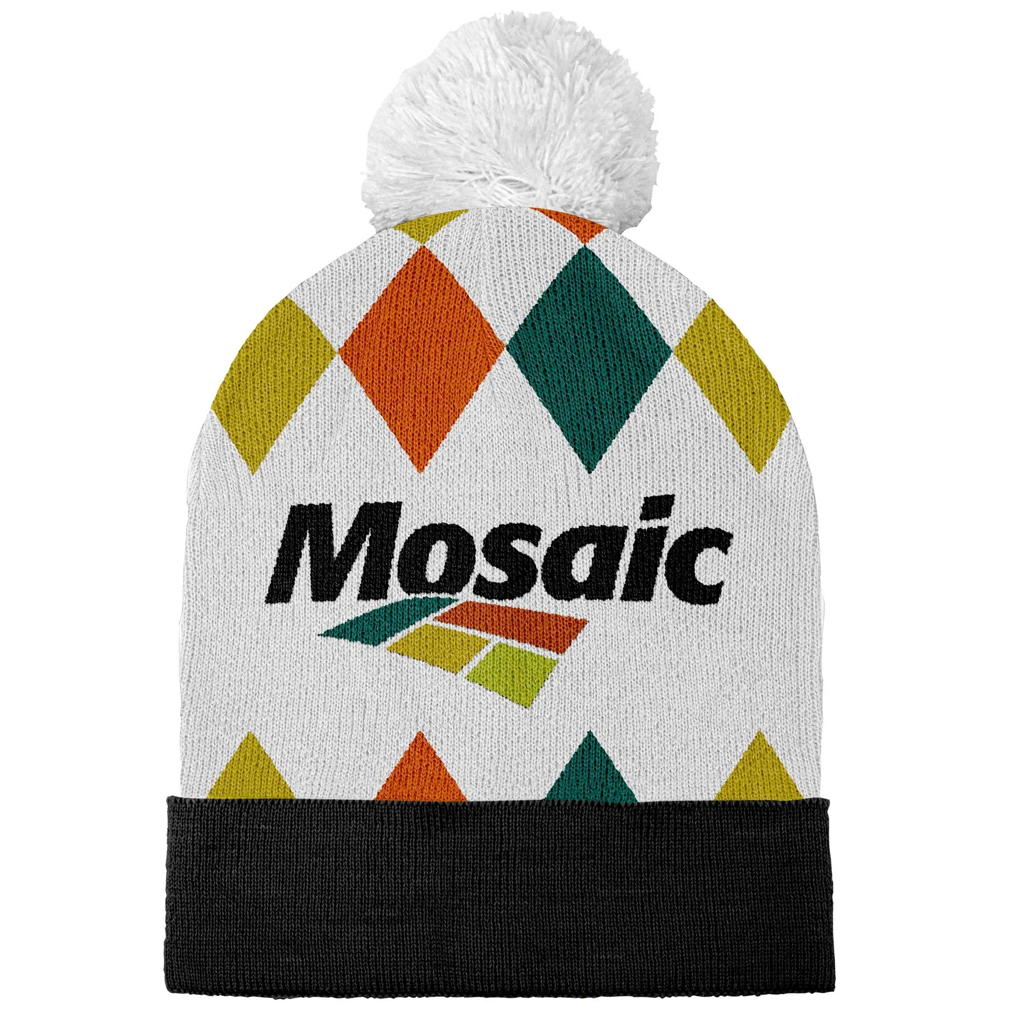 Adult Jacquard Acrylic Beanie 7