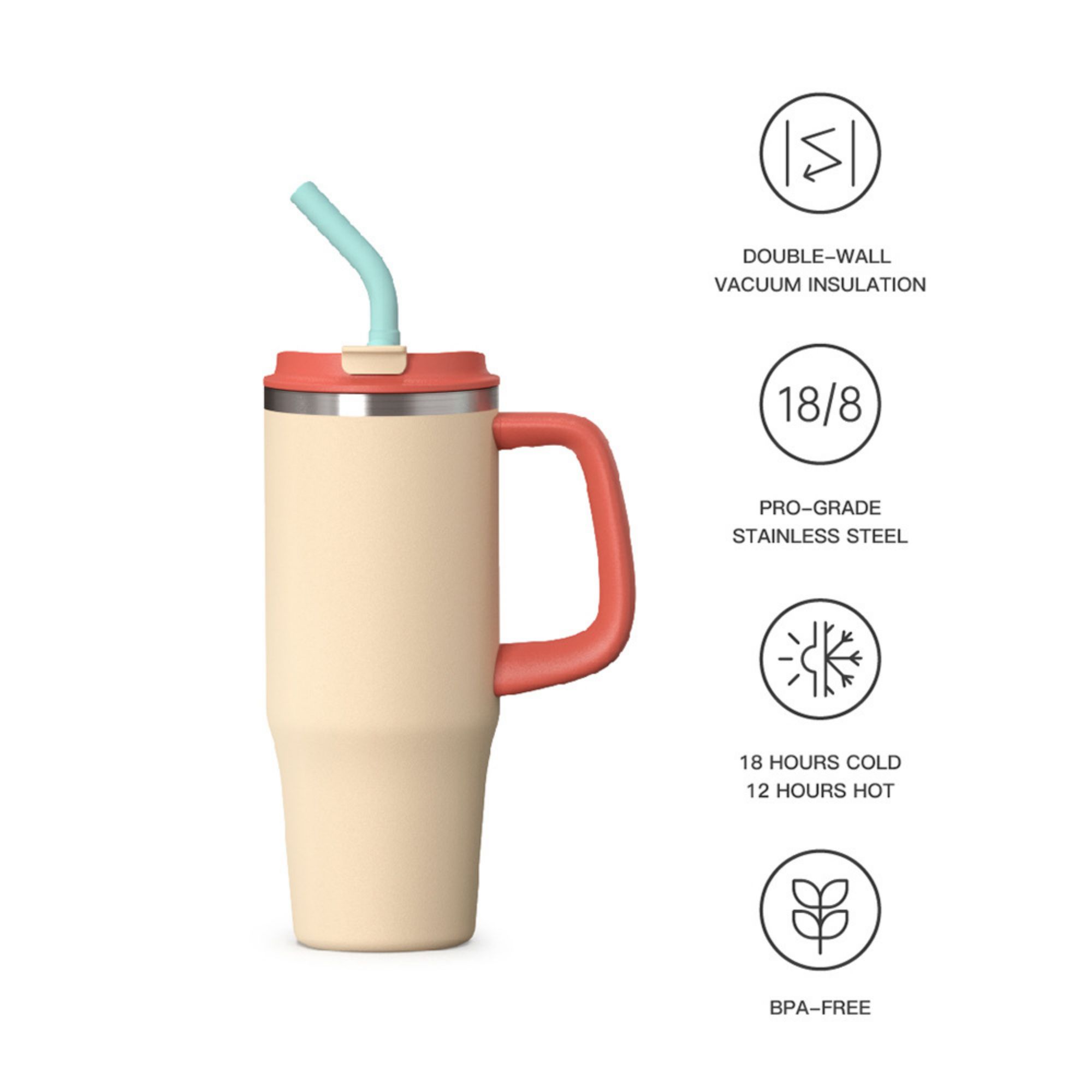 32 oz Stainless Steel Vacuum Insulated Tumbler 2