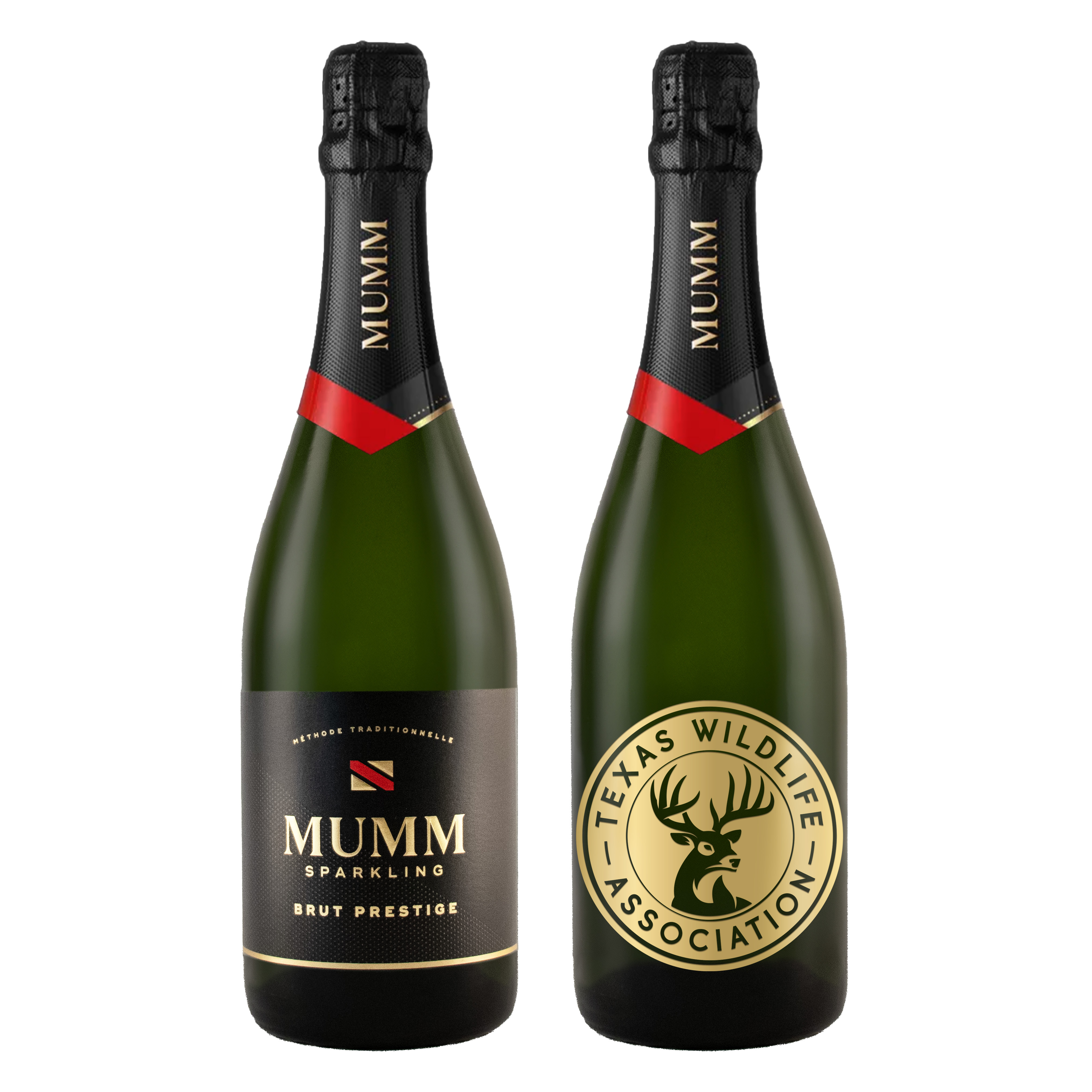 Etched Mumm Brut Prestige Bottle 1