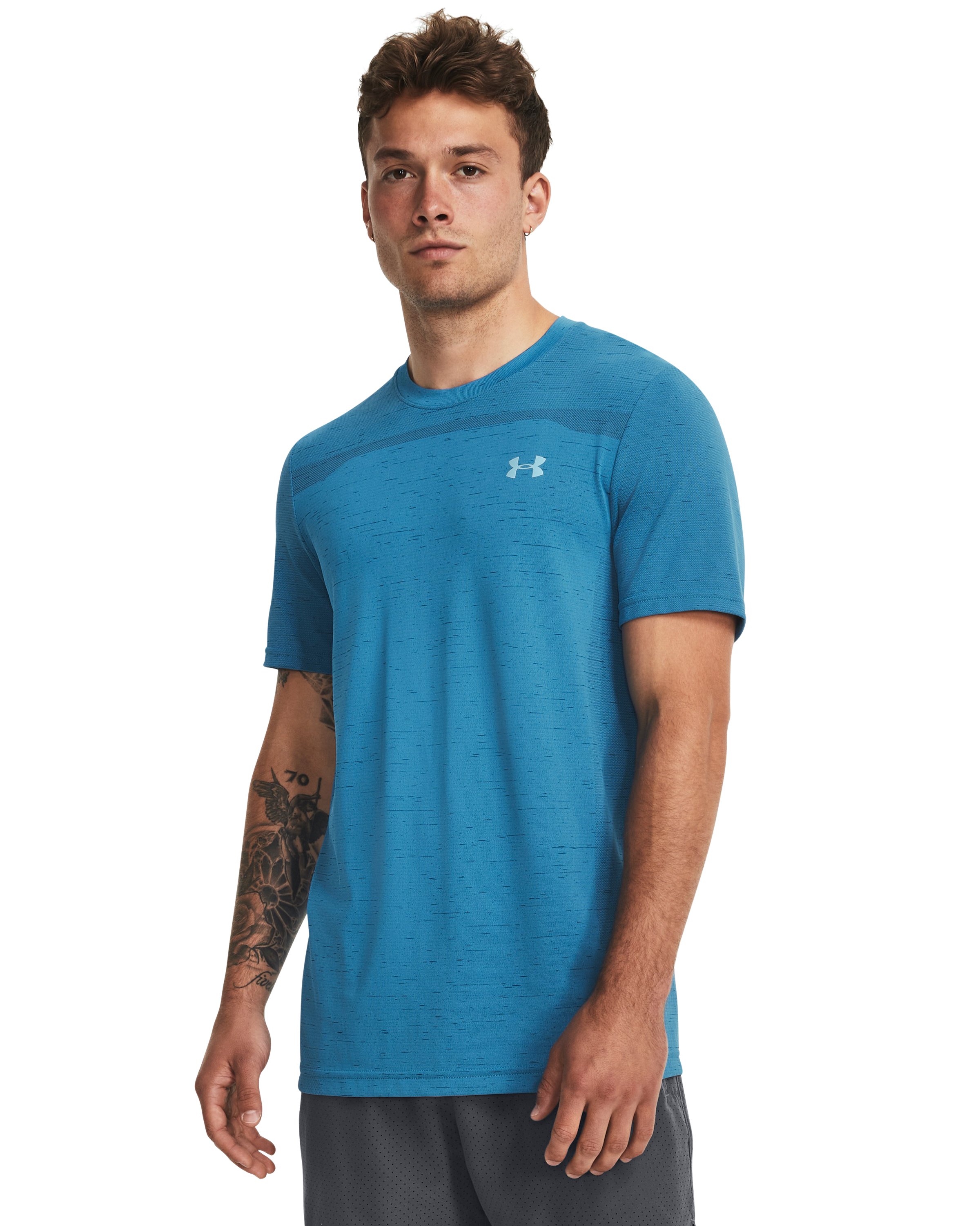 UA Seamless Men's Short Sleeve 1