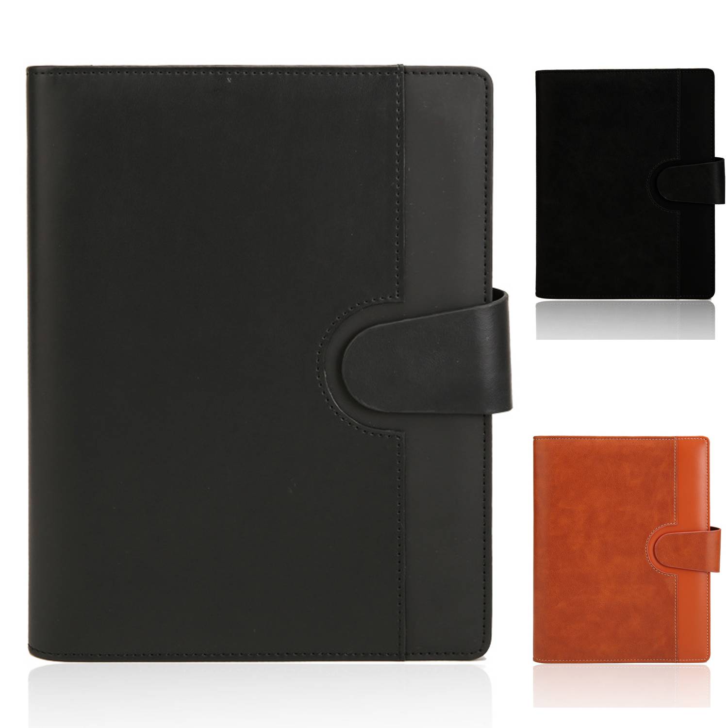 Soft PU Leather Loose-Leaf Notebook 6