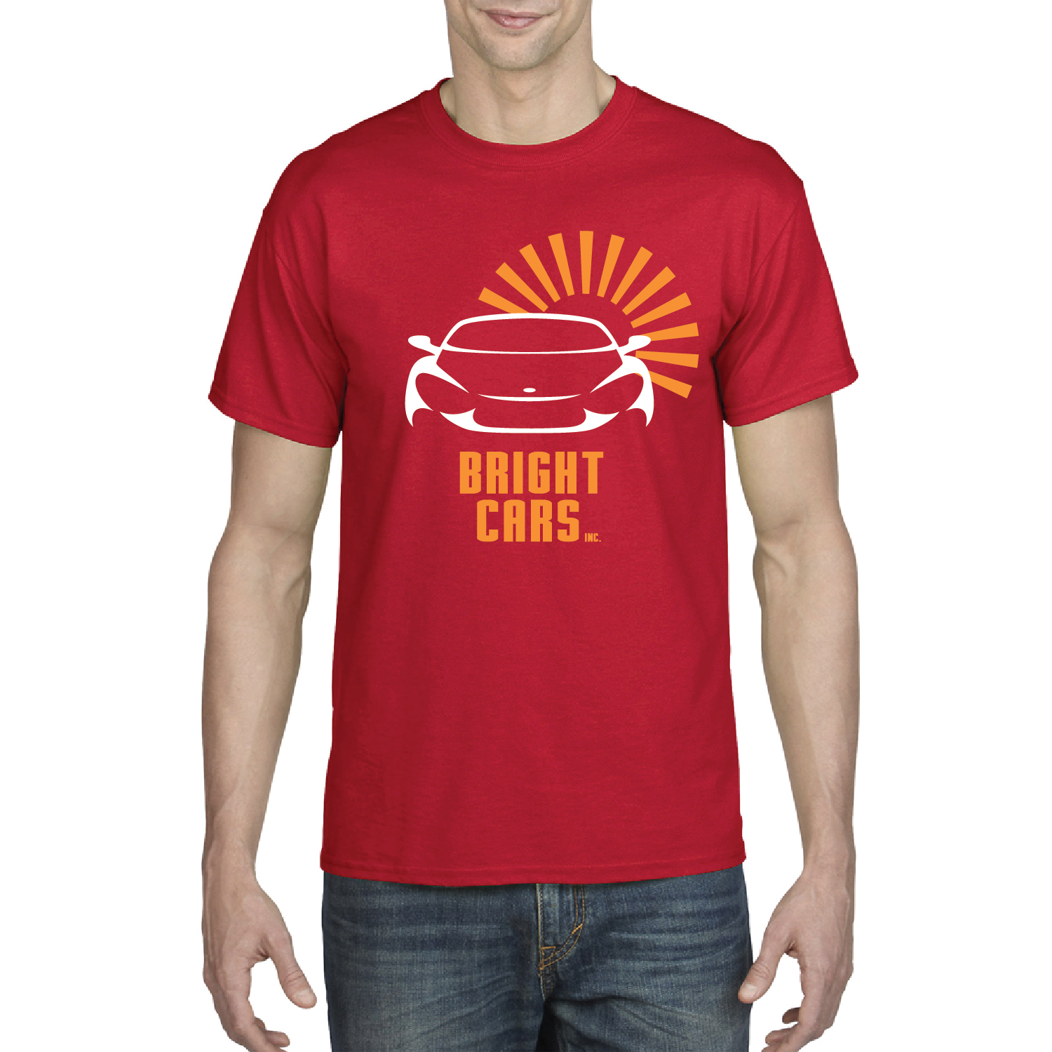 Gildan™ 5.6 oz Poly/Cotton Blend T-Shirt (2 Color Imprint) 4