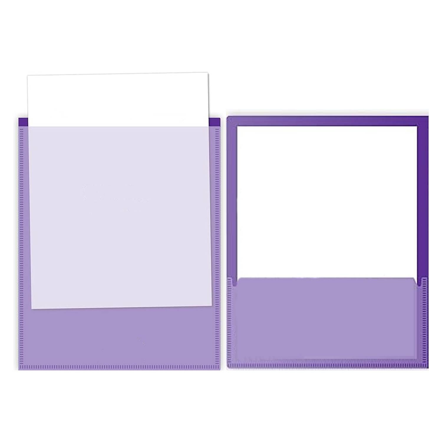 A4 PP Double Pocket Paper Folder 2