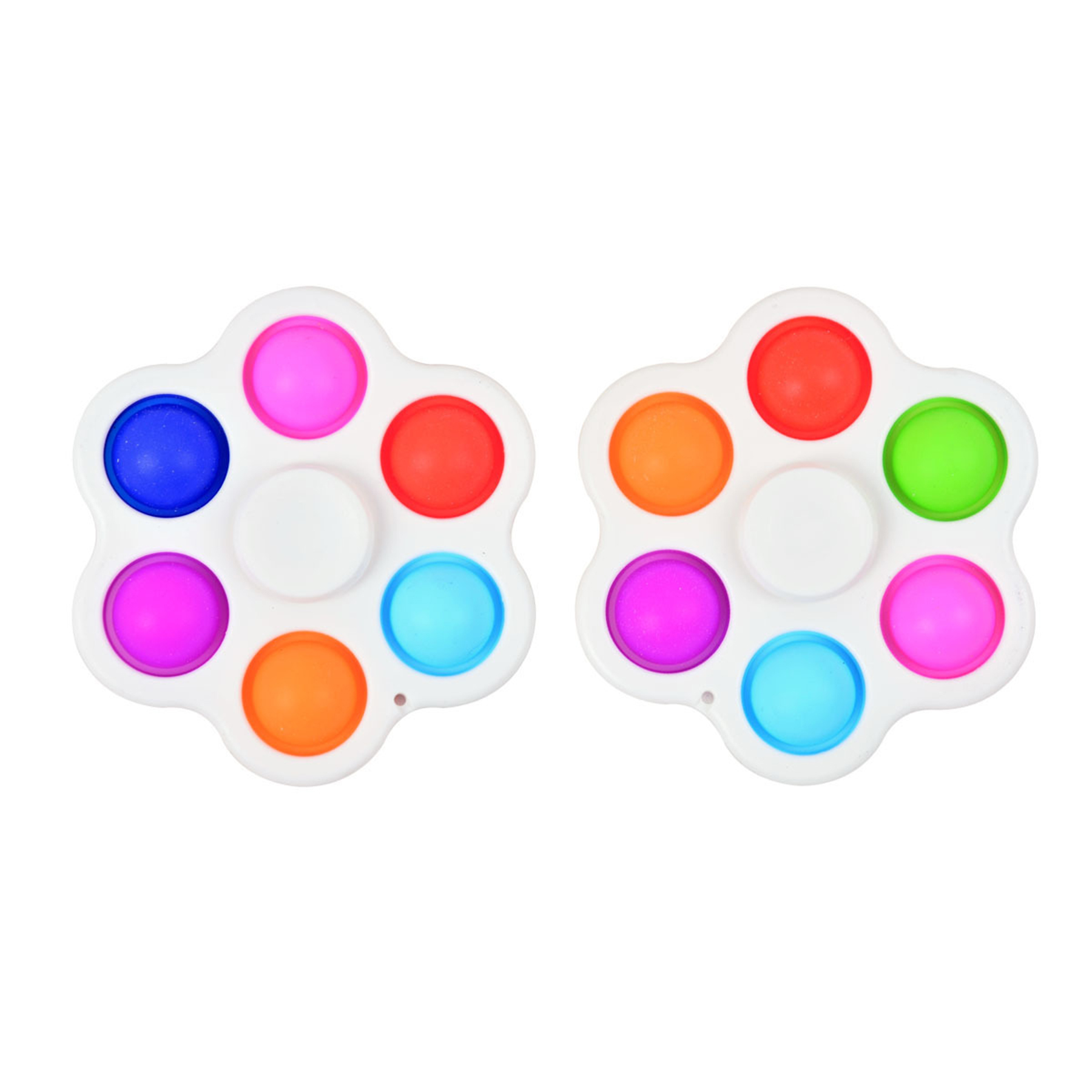 Six Bubbles Fidget Spinner Toys 2
