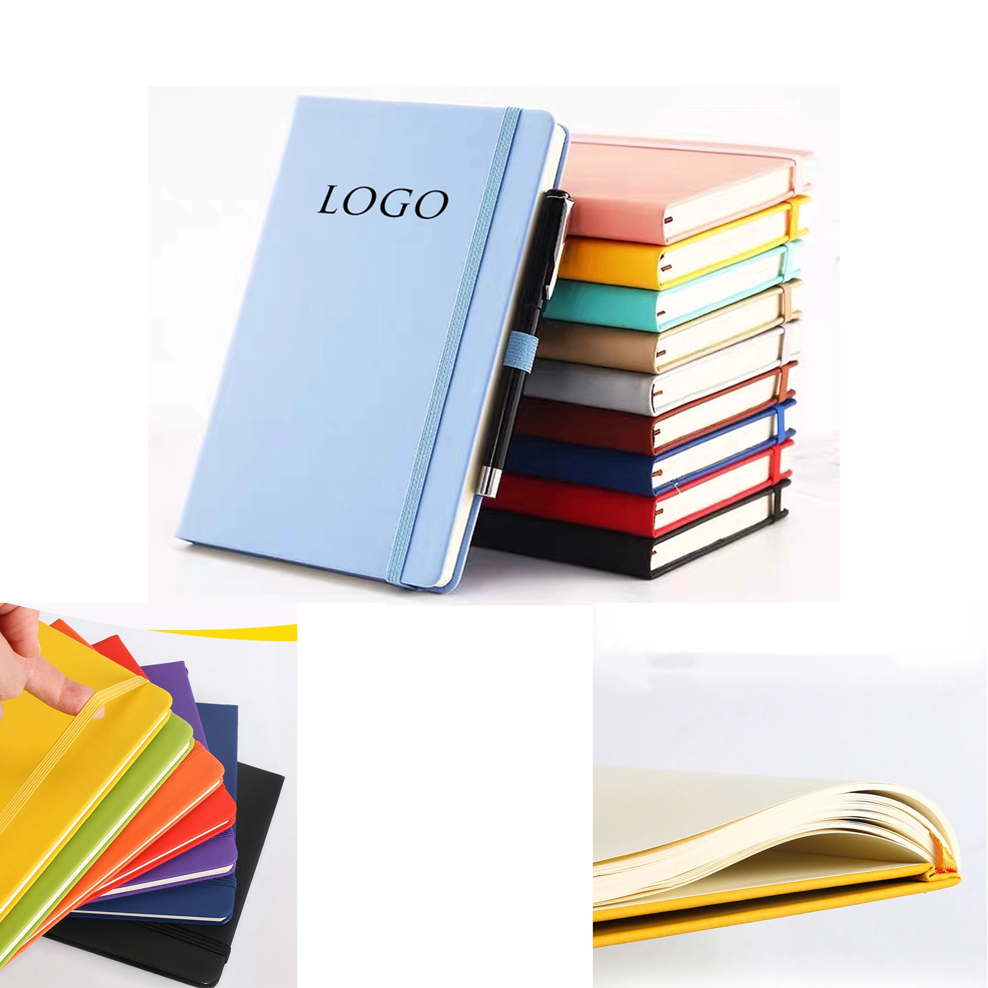 Multi-Color A6 Journal Notebook MOQ 20PCS