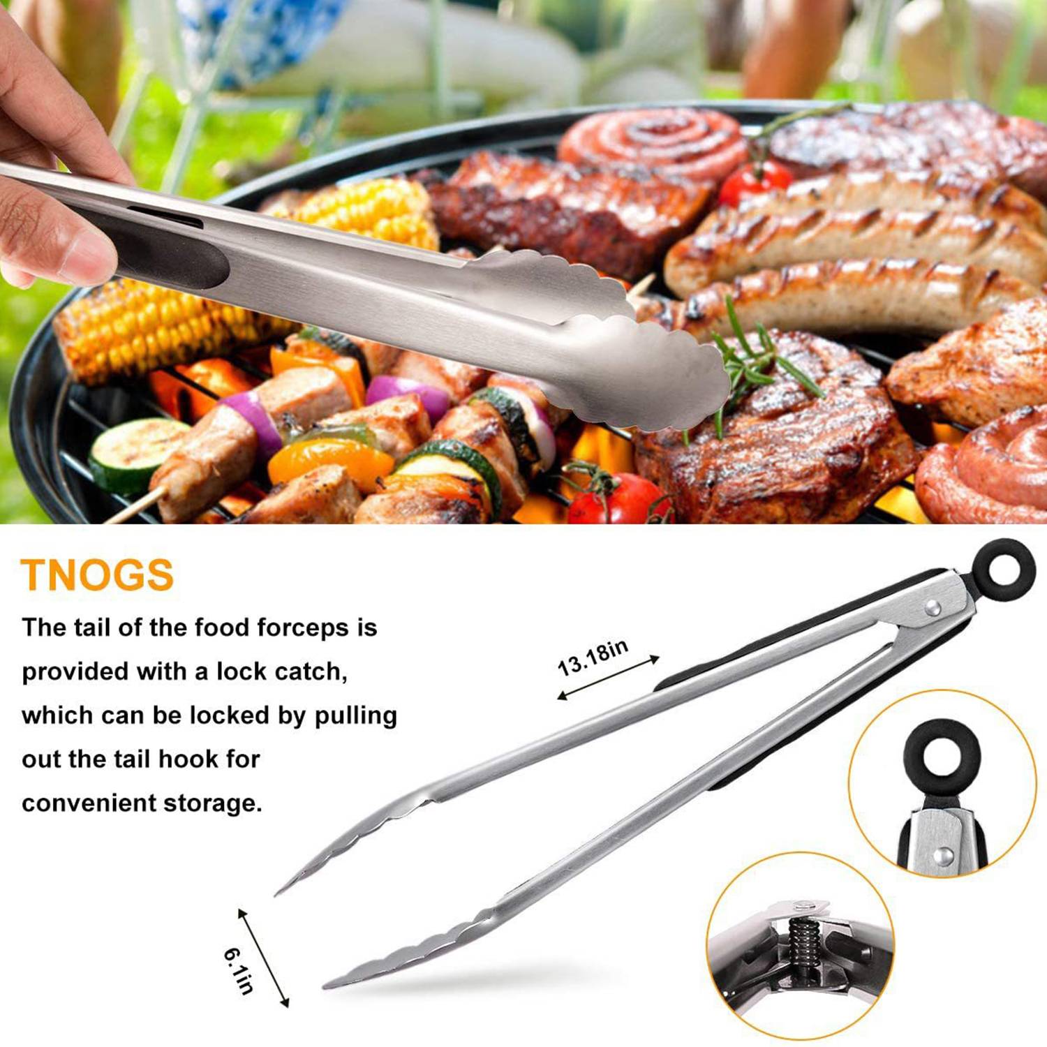 Outdoor Portable BBQ Tool Set 4