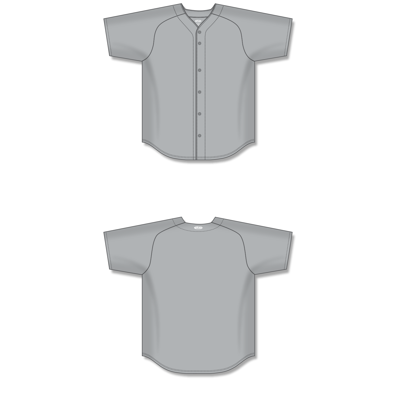 Full Button Baseball Jerseys BA5200-G01 18