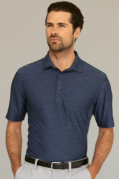 Greg Norman Play Dry® Heather Solid Polo 1