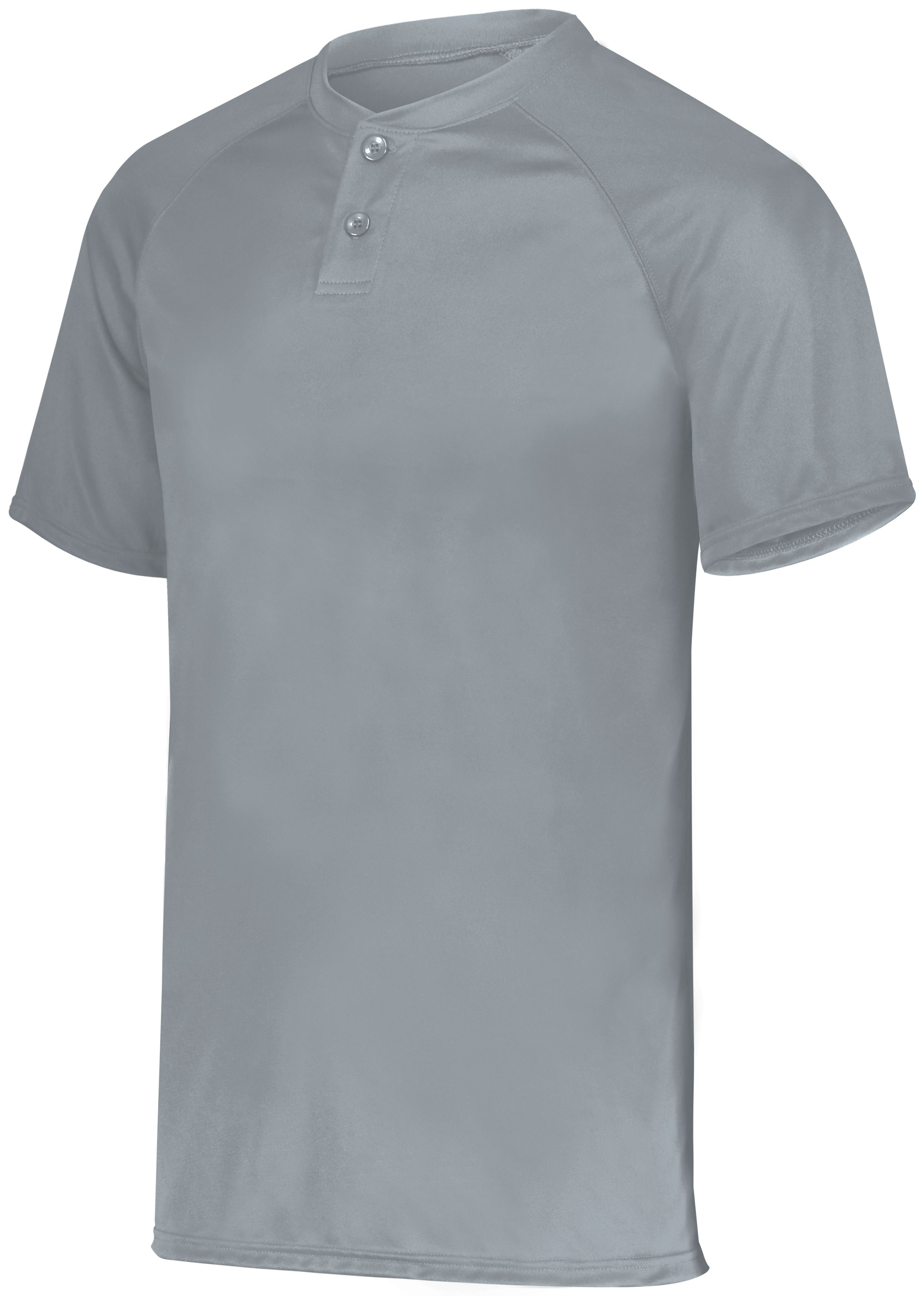 Youth Attain Wicking Two-Button Baseball Jersey 16