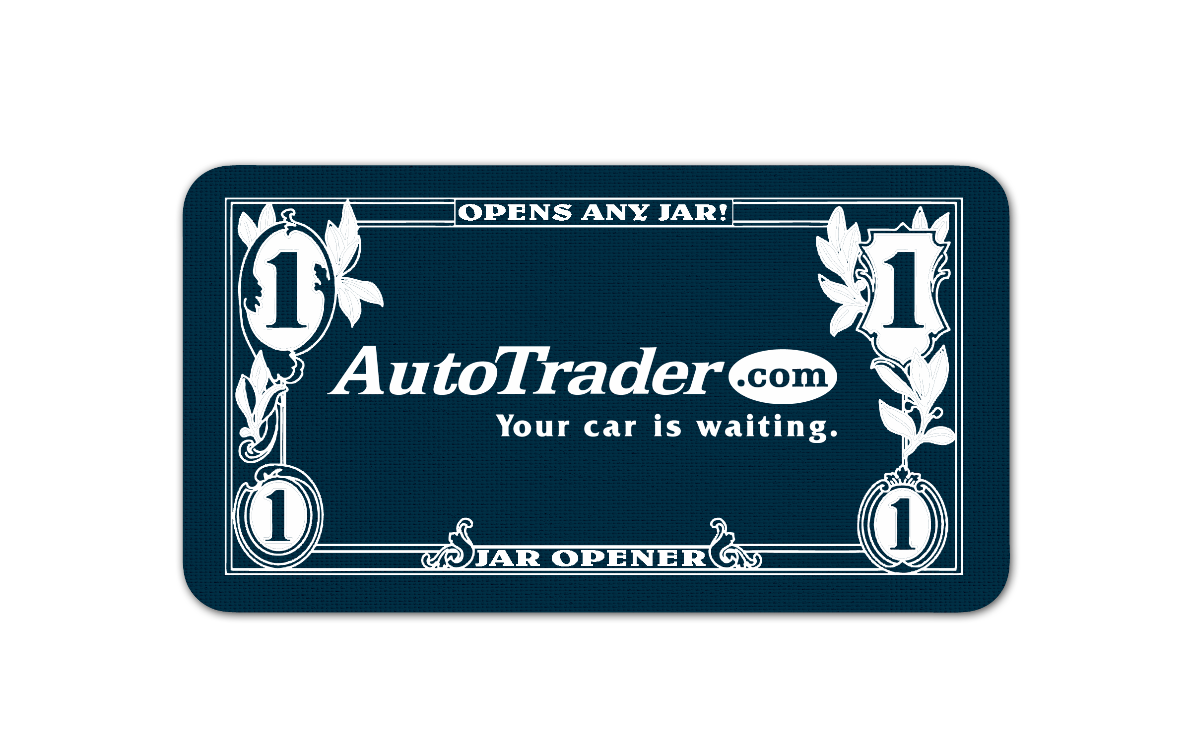 Dollar Bill Vinyl Jar Opener 2