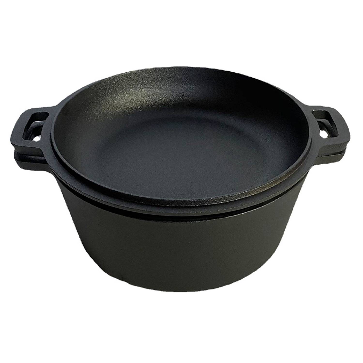 Double-Handle Cast Iron Skillet 3