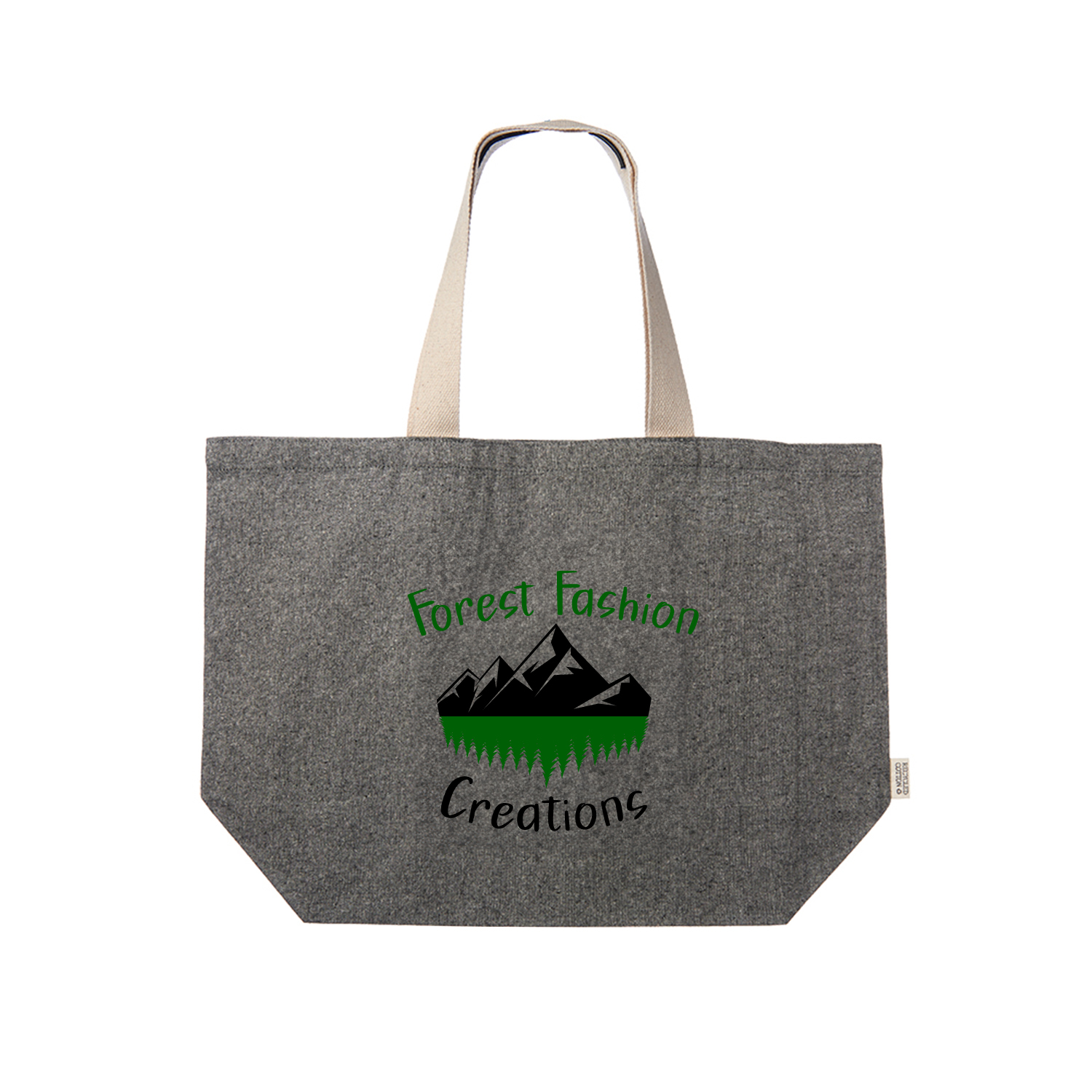 Eco Jumbo Tote Bag (2 Color Imprint) 3