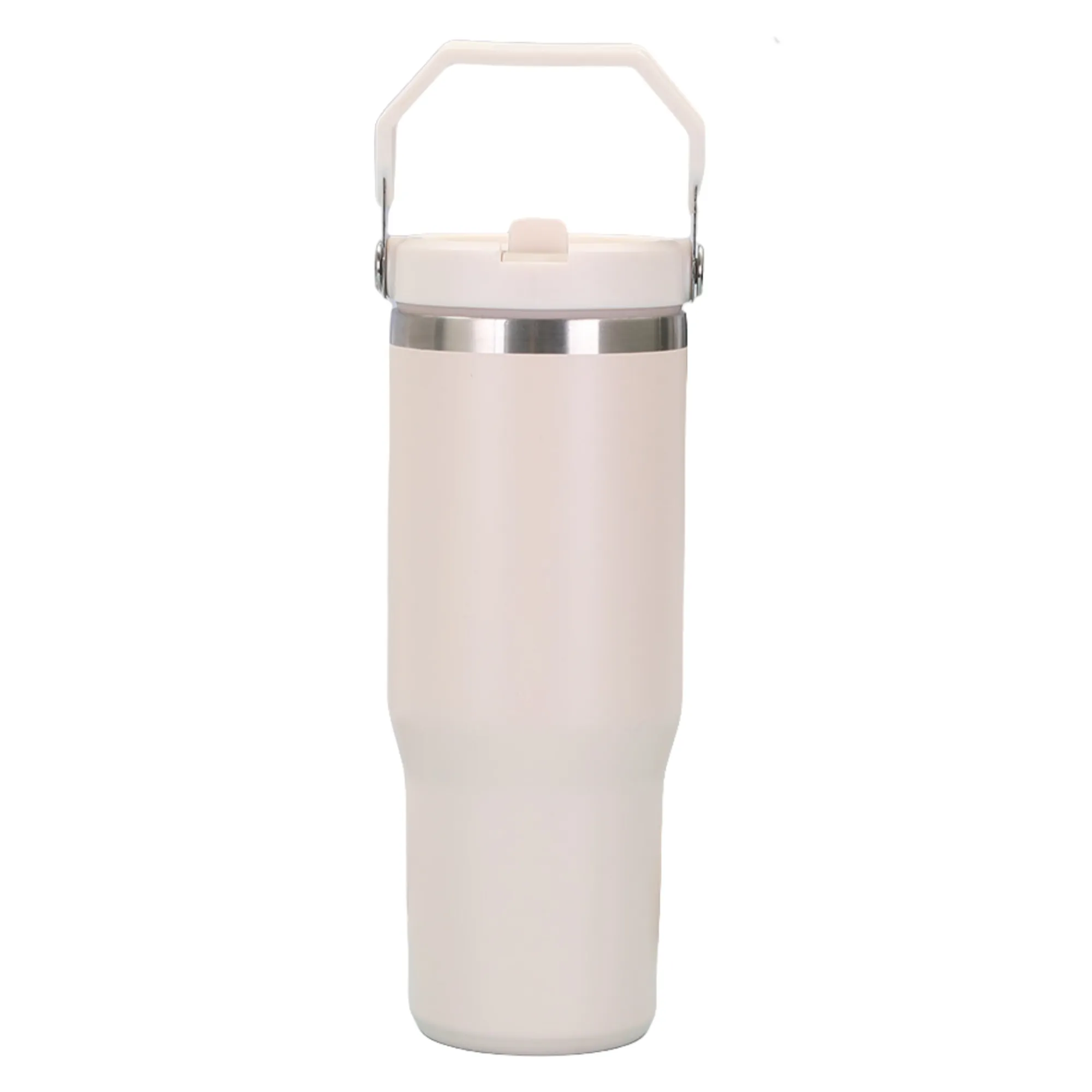 20oz Stainless Steel Tumbler Cup with Straw Leak Resistant 4