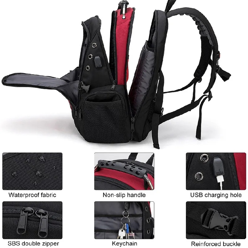 17 Inch Travel Laptop Backpack 3