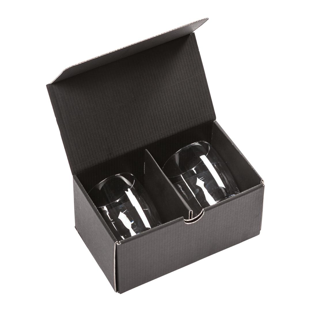 Leeds Stemless Wine - Deep Etch 8