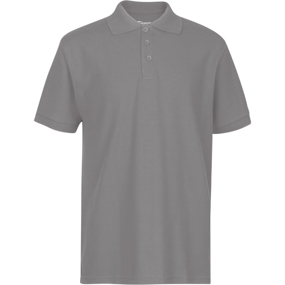 Youth Polo Shirts - Gray Size 7/8 (S) 2