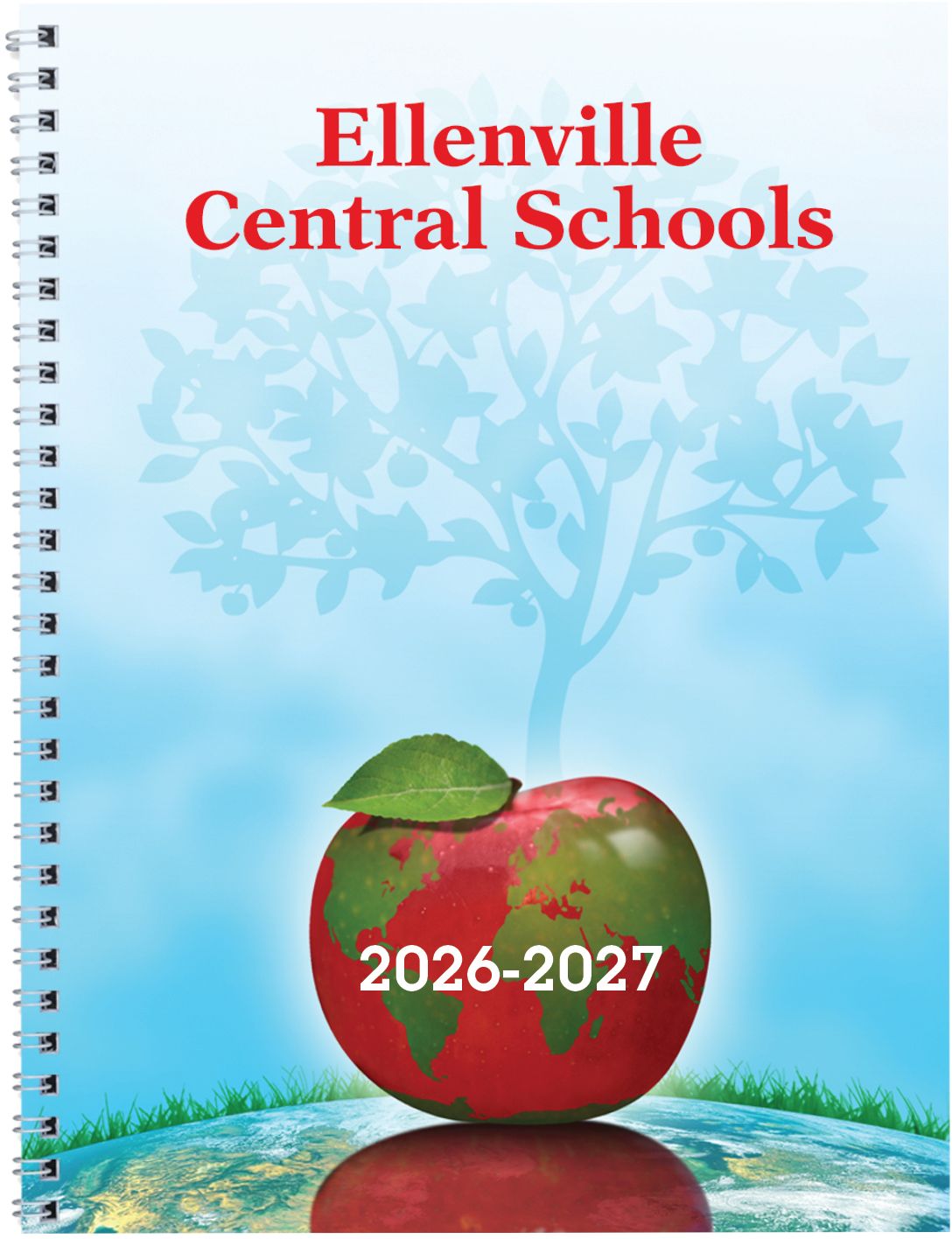 CUSTOM FULL COLOR SPIRAL ACADEMIC PLANNER 17