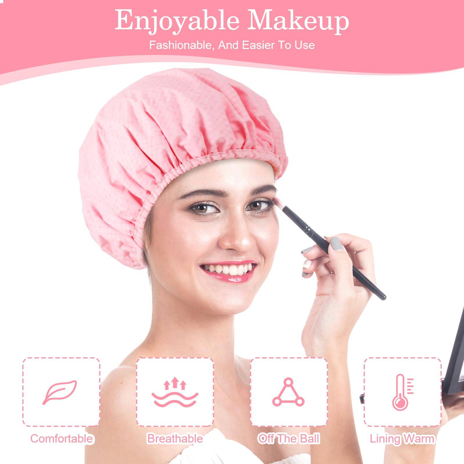Luxury Waterproof Shower Cap - Hair Protection Essential 2